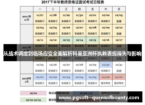从战术调度到临场应变全面解析科曼亚洲杯执教表现得失与影响 从战术调度到临场应变全面解析科曼亚洲杯执教表现得失与影响